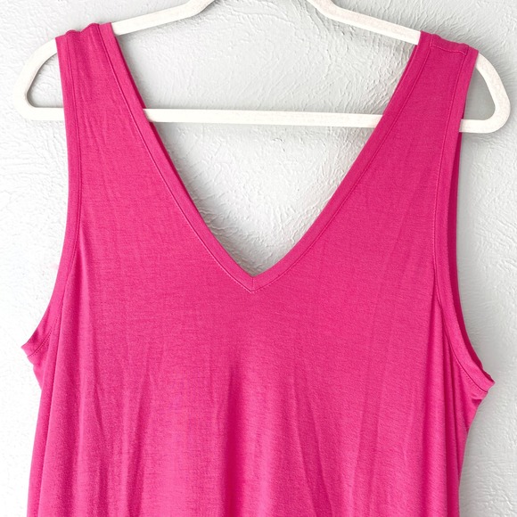 NWT Sweaty Betty Take it Easy Dress, Tayberry Pink Activewear Tank Dress Size M - Picture 9 of 9